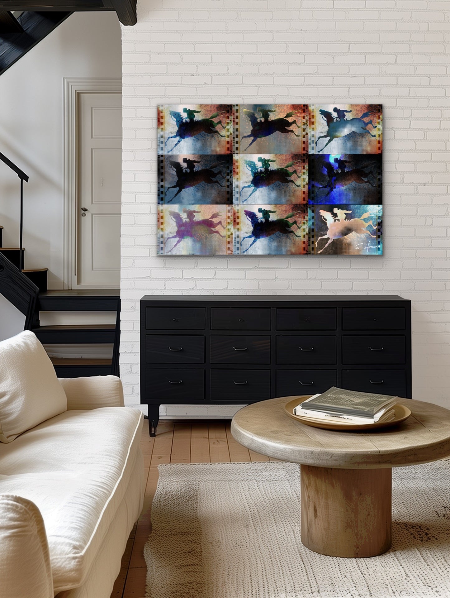 "Riders on the Storm", Digital Art, Giclée on Canvas with Signature, High Quality Image, 24"x36" or 40"x60", Limited Edition of 50