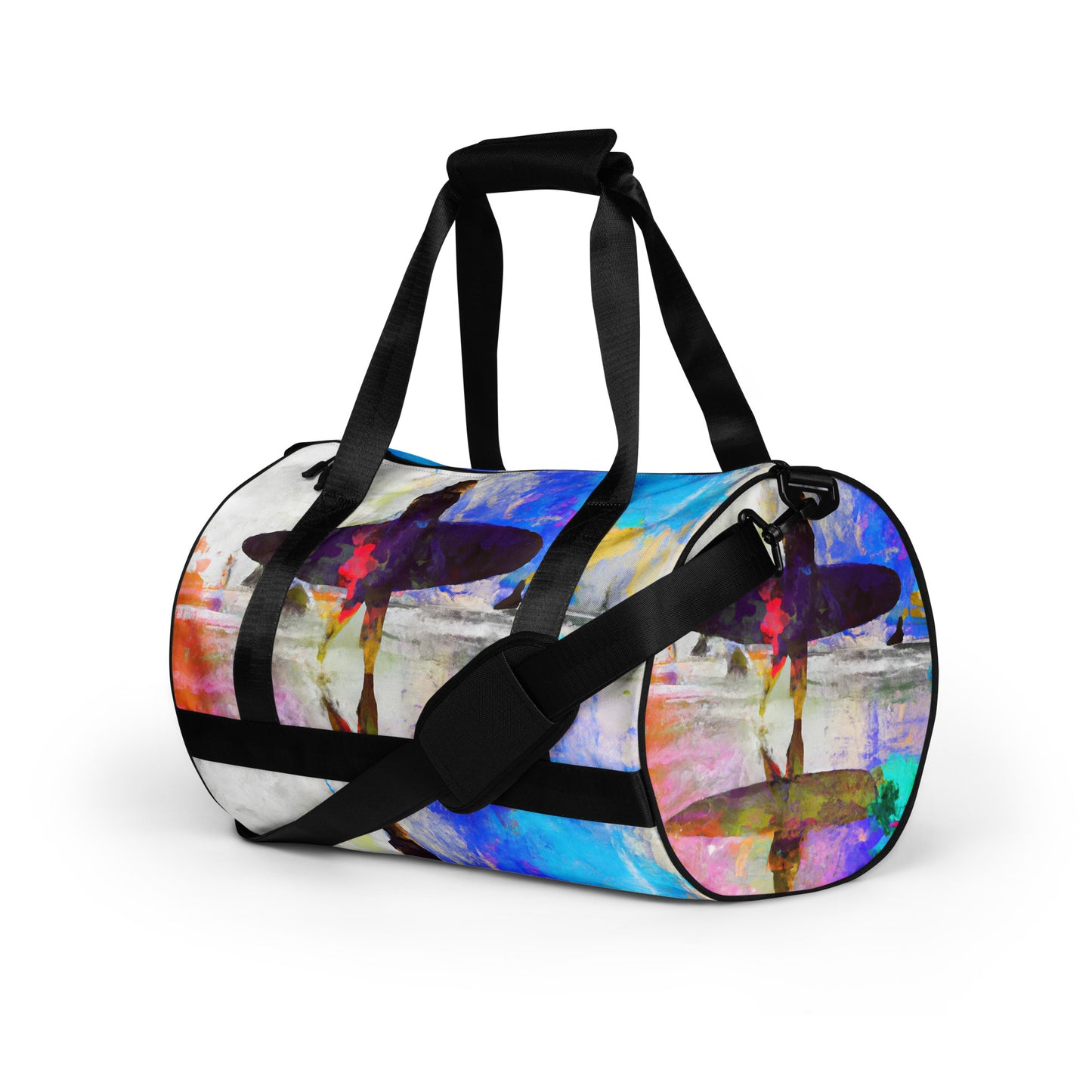 Surfs Up All-Over Print Gym Bag