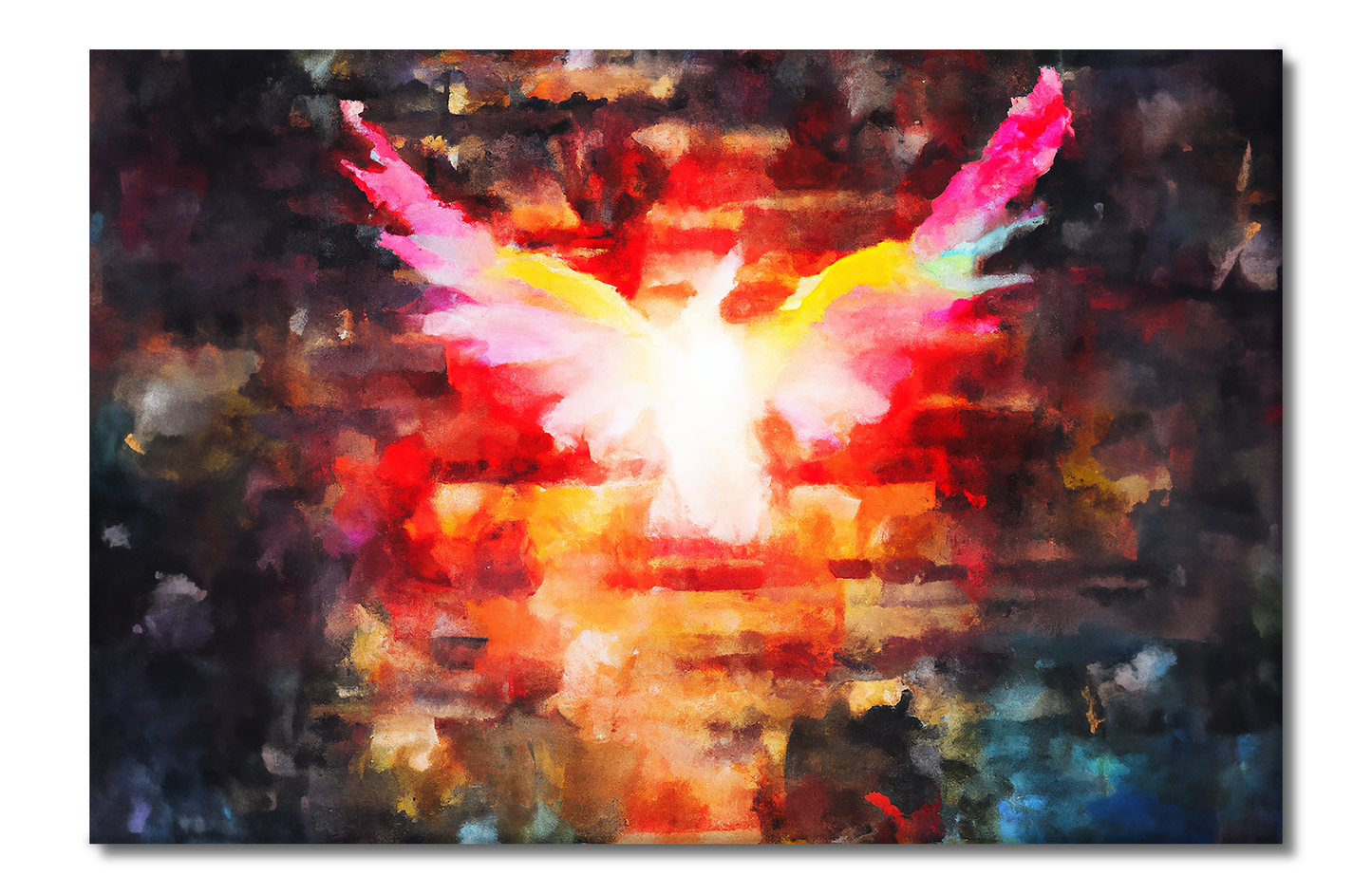 Angelics, Digital Art, Canvas Print, High Quality Image, For Home Decor & Interior Design