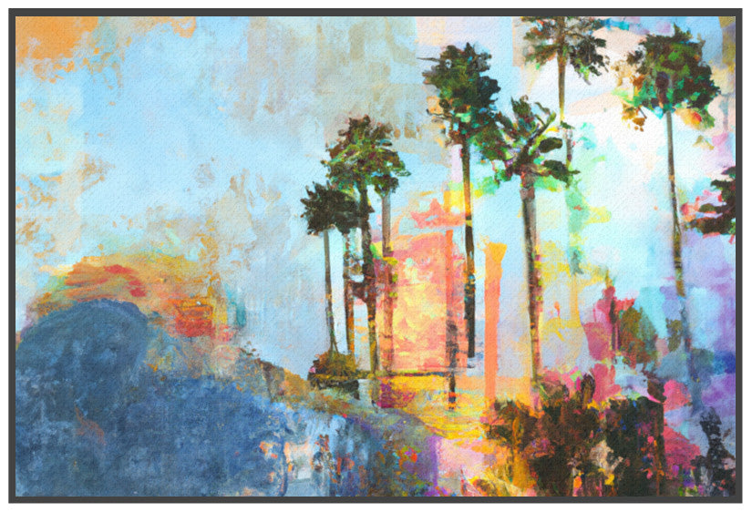 Beach Life, Digital Art, Canvas Print, High Quality Image, For Home Decor & Interior Design