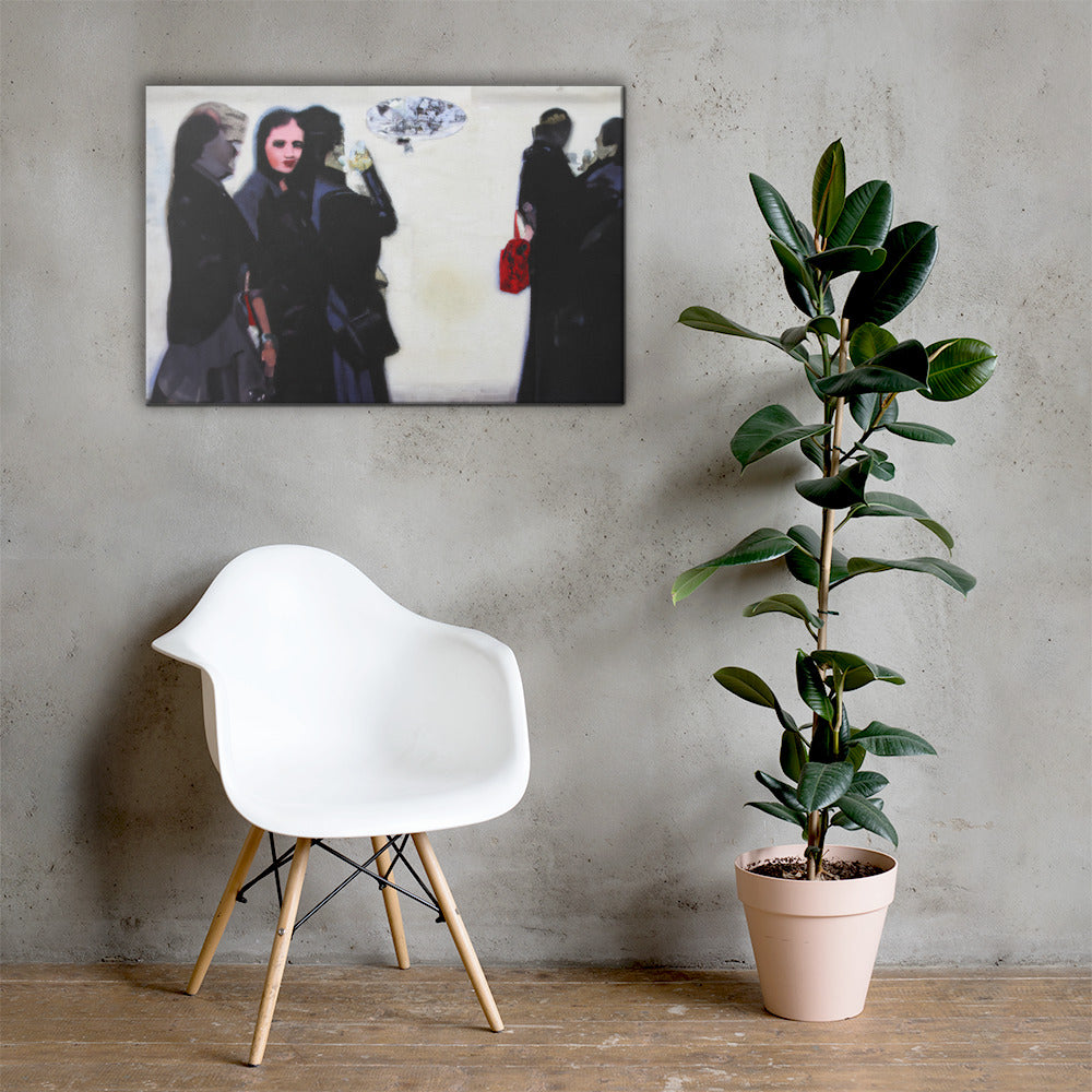 Urban Vibes, Digital Art, Canvas Print, High Quality Image, For Home Decor & Interior Design