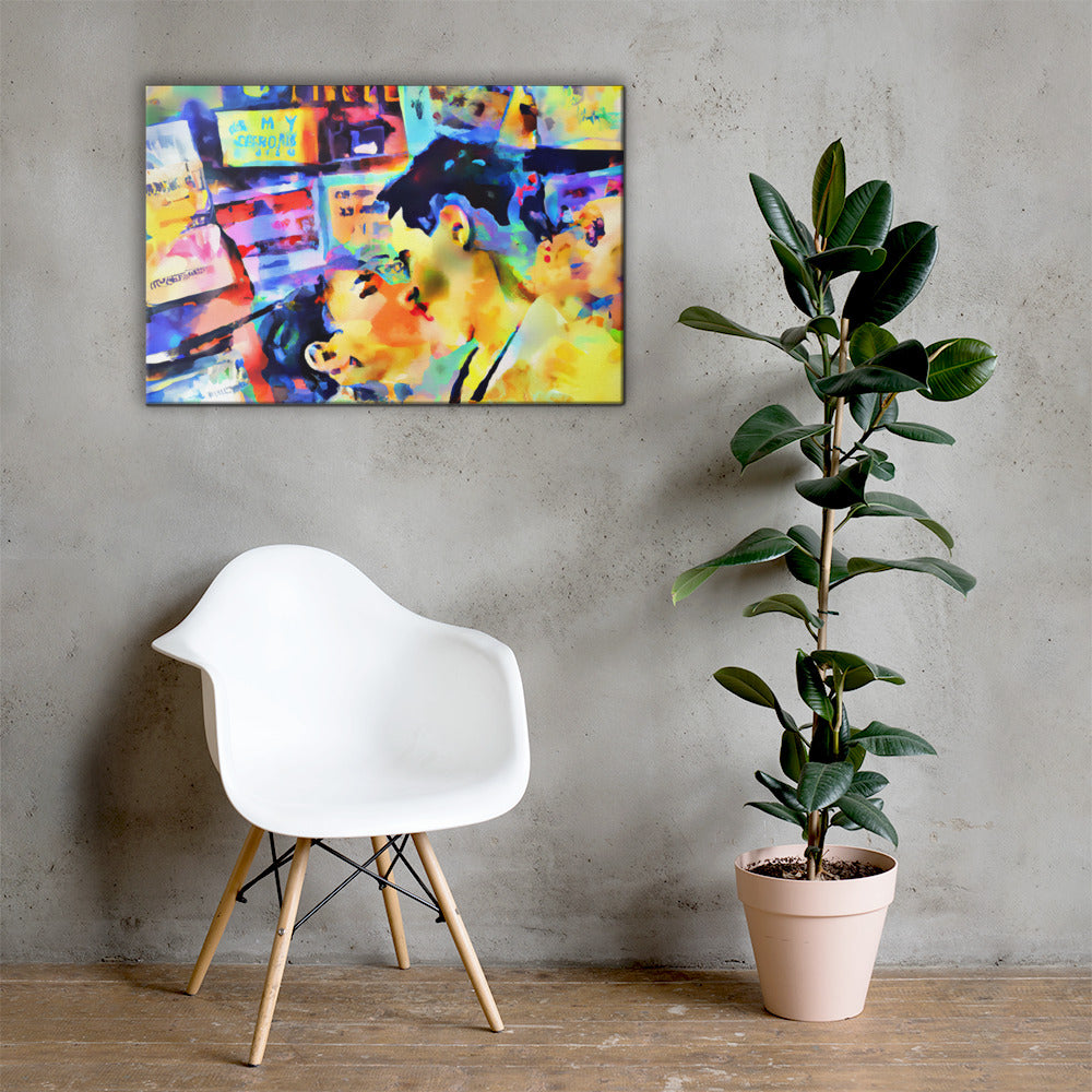 Neon Love Series, Digital Art, Canvas Print, High Quality Image, For Home Decor & Interior Design