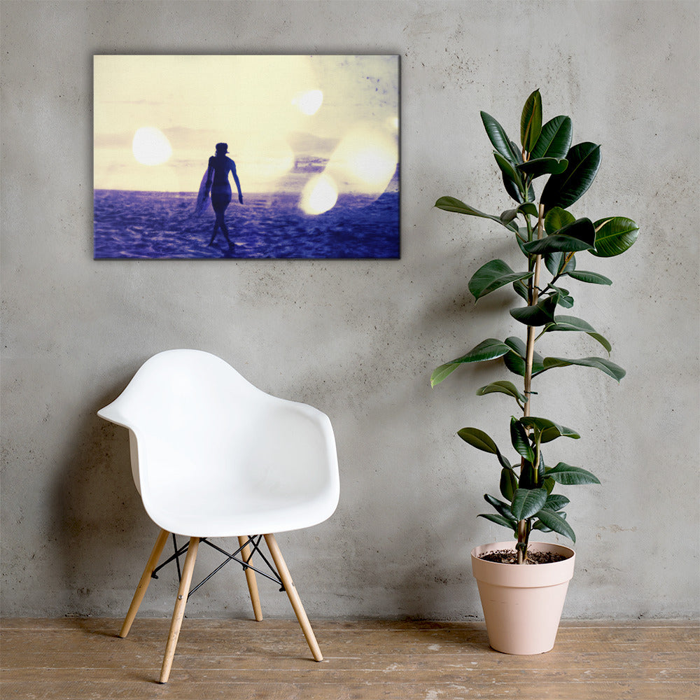 Surf's Up, Beach Life, Digital Art, Canvas Print, High Quality Image, For Home Decor & Interior Design