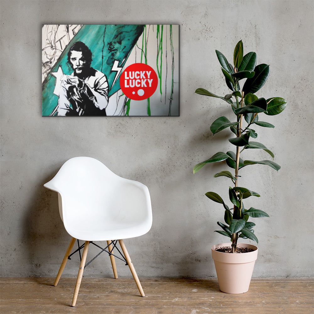 Lucky, Lucky, Portraits, Digital Art, Canvas Print, High Quality Image, For Home Decor & Interior Design