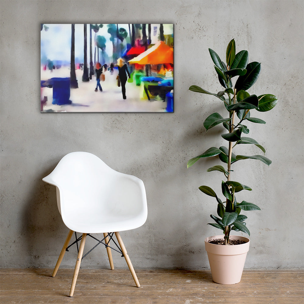 Beach Life, Digital Art, Canvas Print, High Quality Image, For Home Decor & Interior Design