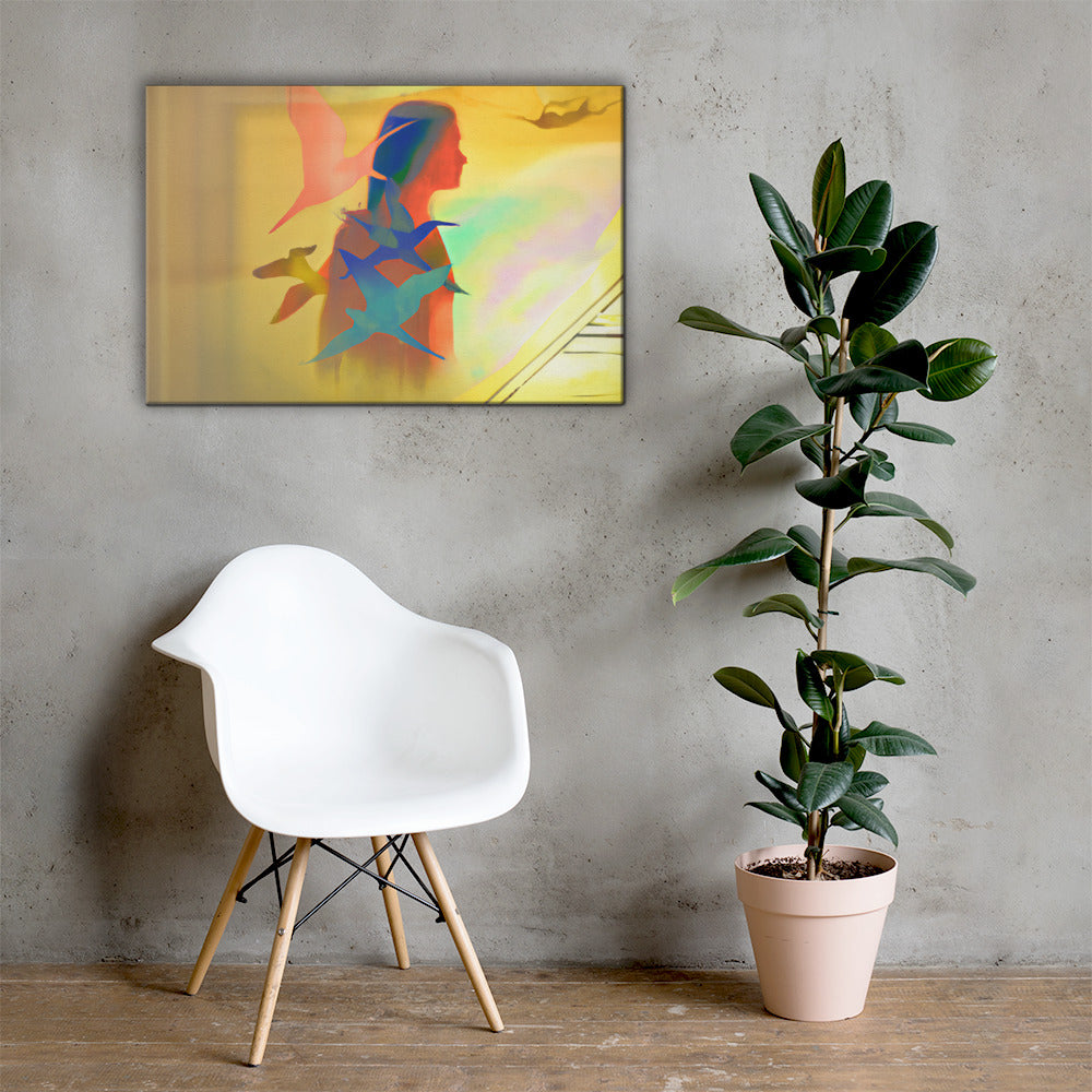 Portraits, Digital Art, Canvas Print, High Quality Image, For Home Decor & Interior Design