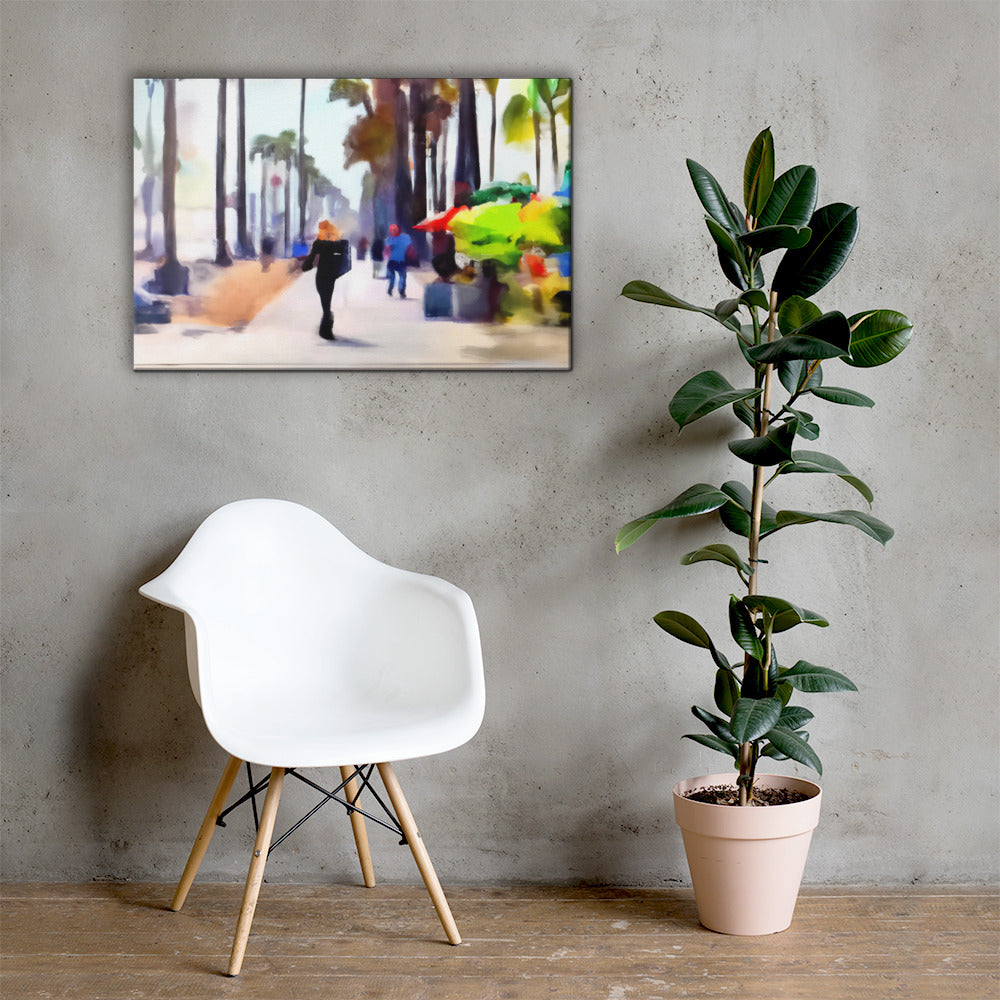 Beach Life, Digital Art, Canvas Print, High Quality Image, For Home Decor & Interior Design