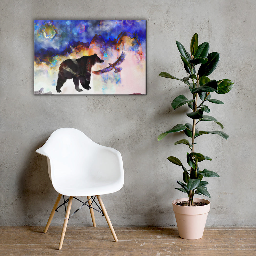 Animal Life, Digital Art, Canvas Print, High Quality Image, For Home Decor & Interior Design