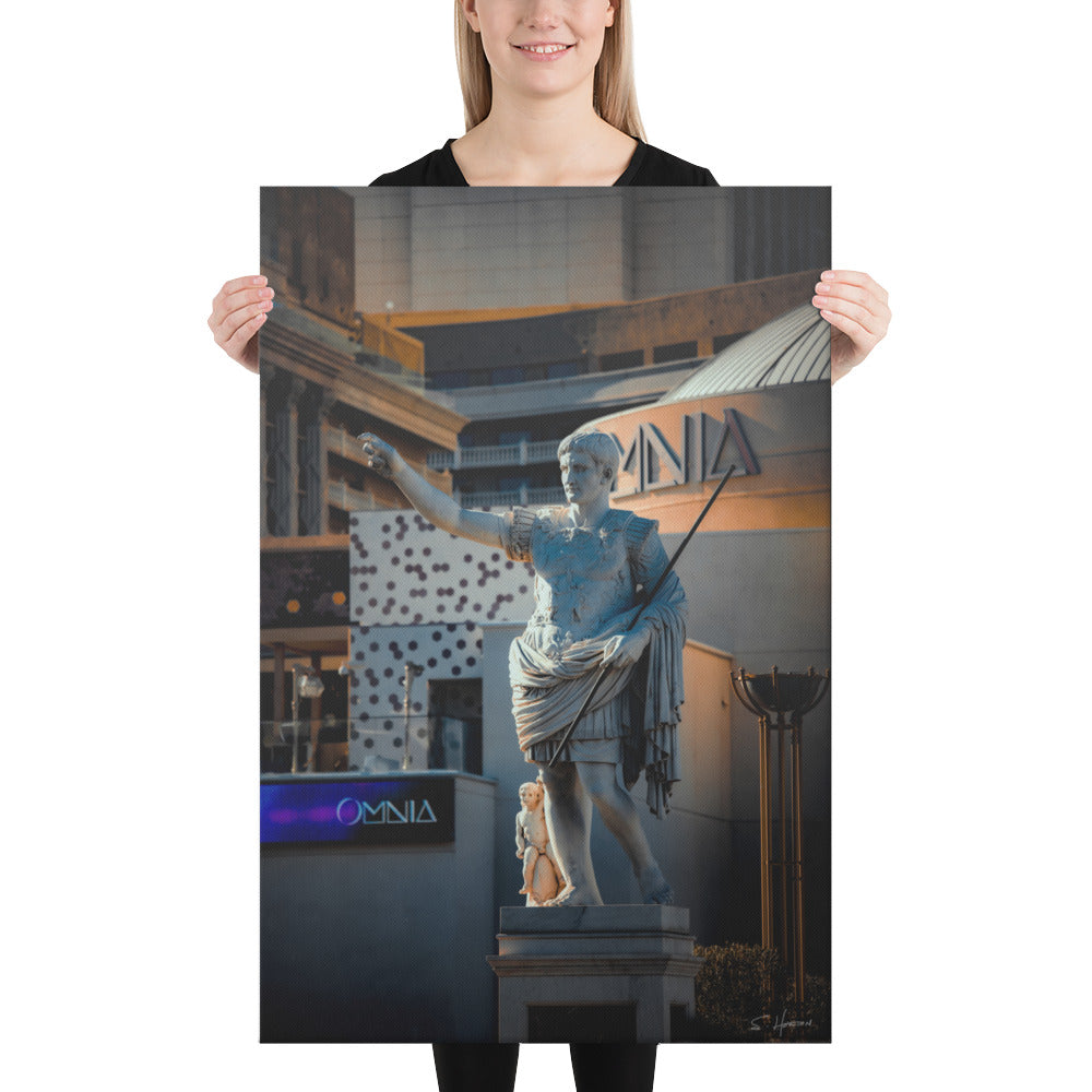 Statue at Ceaser's Palace, Las Vegas, Photography, Canvas Print, High Quality Image, For Home Decor & Interior Design