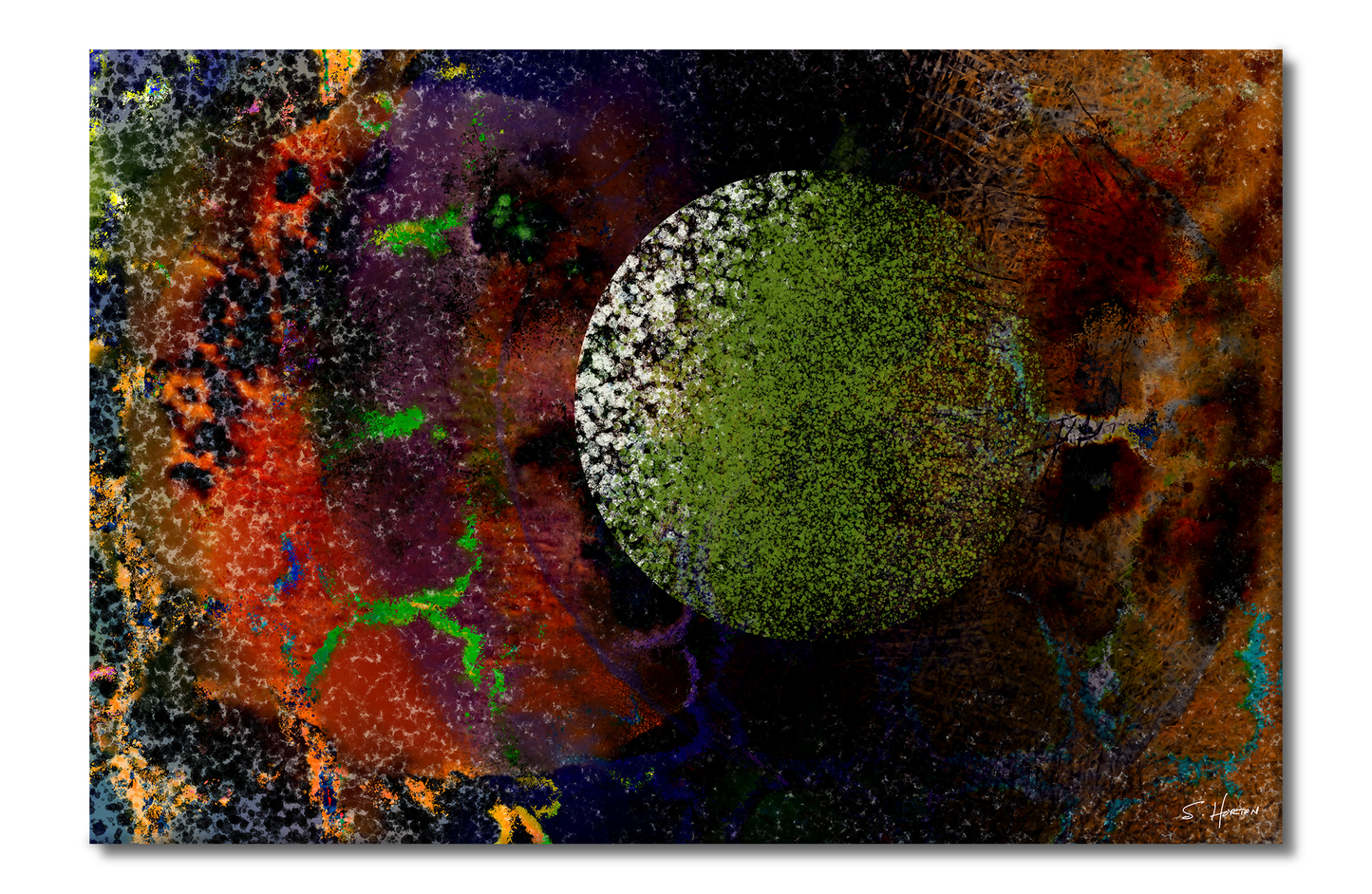 "Celestials 003", Digital Art, Giclée on Canvas with Signature, 24"x36" or 40"x60", Limited Edition of 50