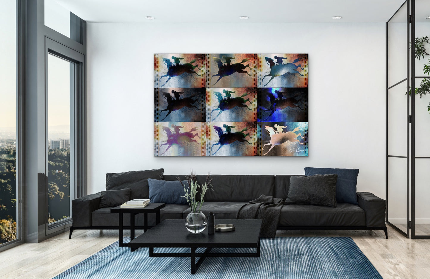 "Riders on the Storm", Digital Art, Giclée on Canvas with Signature, High Quality Image, 24"x36" or 40"x60", Limited Edition of 50