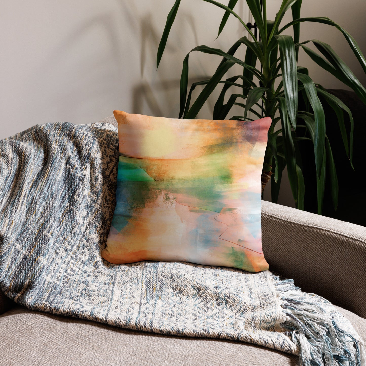 Abstracts, Decorative Throw Pillow, High Quality Image, For Home Decor and Interior Design