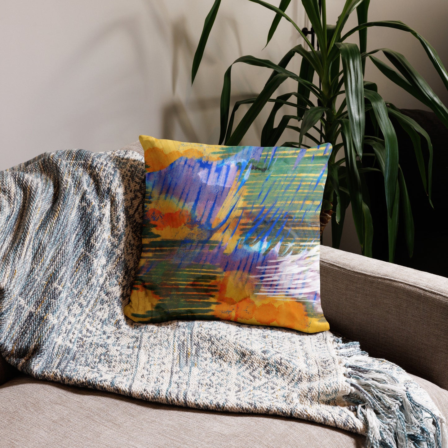 Abstracts, Decorative Throw Pillow, High Quality Image, For Home Decor and Interior Design