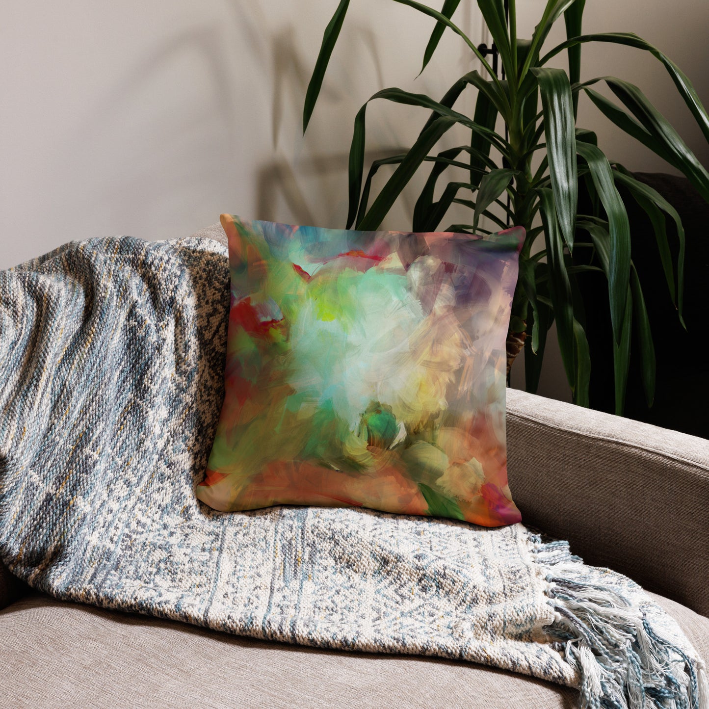 Abstracts, Decorative Throw Pillow, High Quality Image, For Home Decor and Interior Design