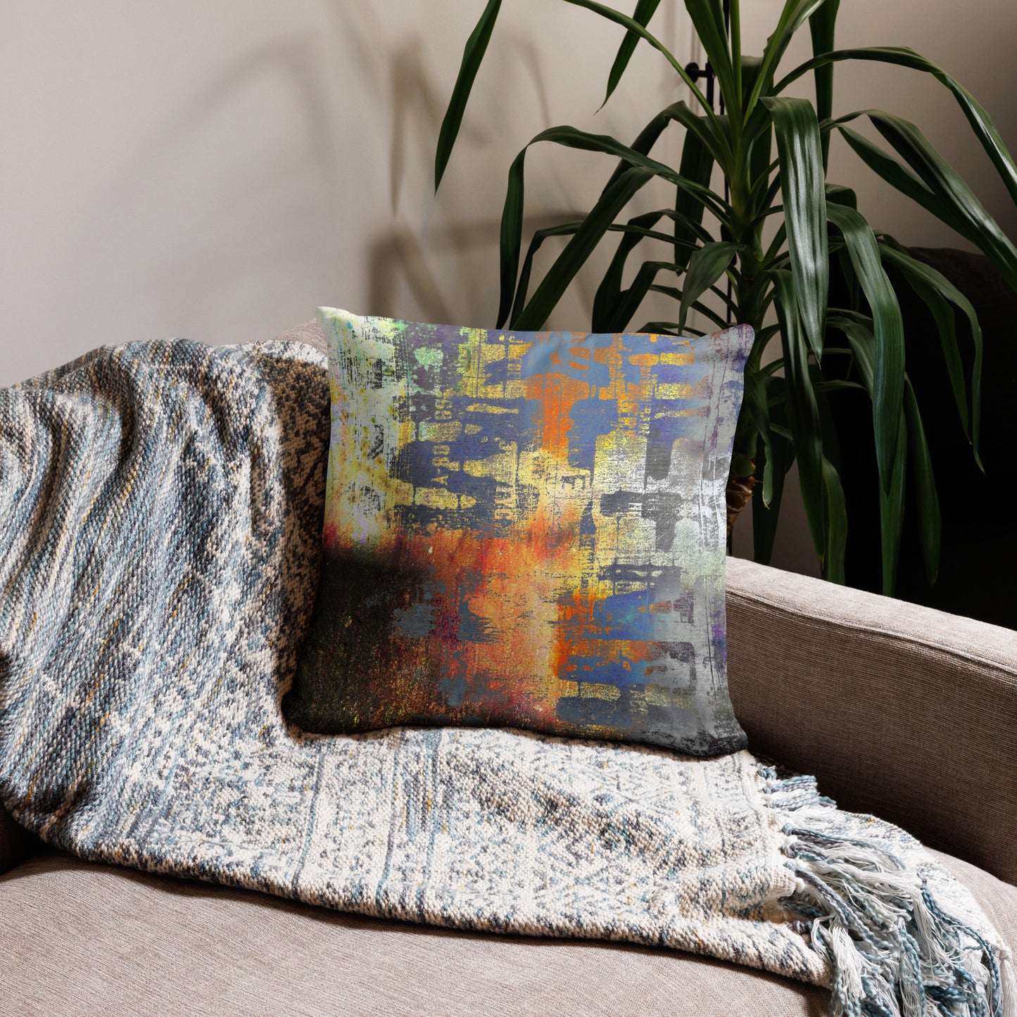 Abstracts, Decorative Throw Pillow, High Quality Image, For Home Decor and Interior Design