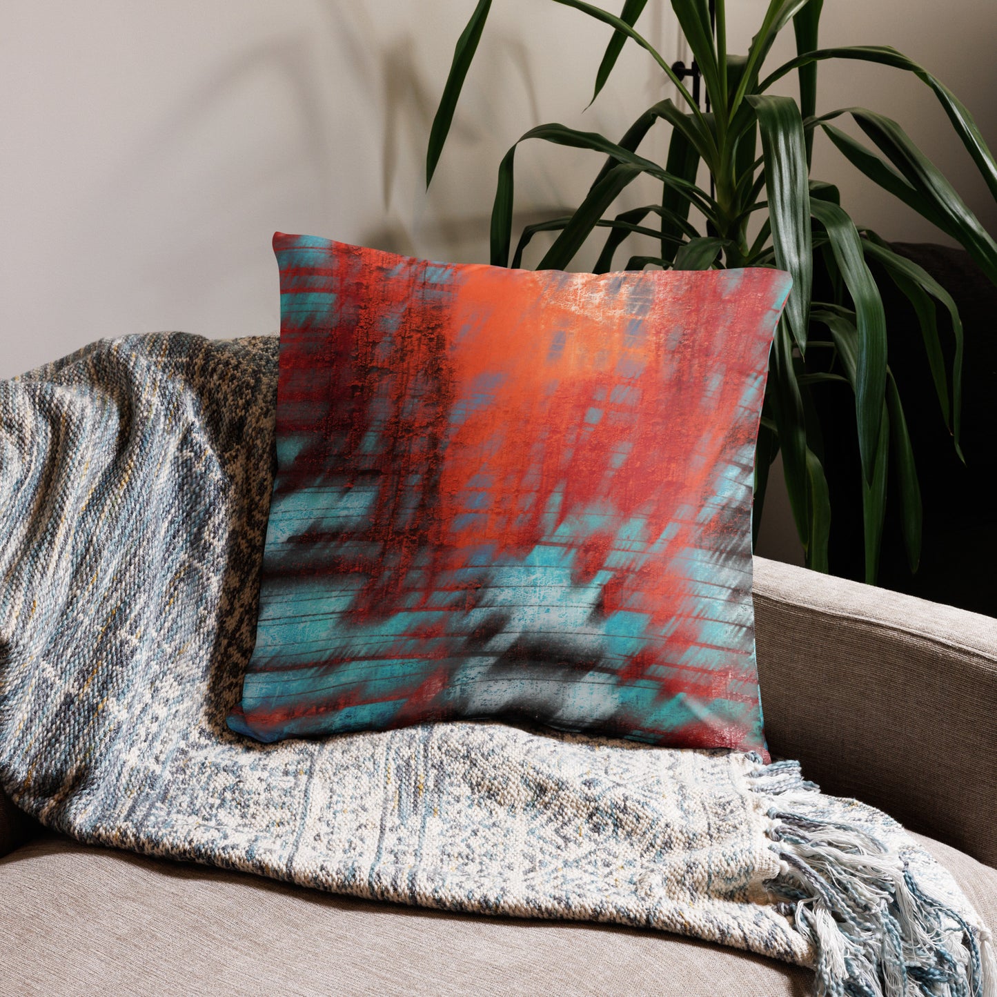 Abstracts, Decorative Throw Pillow, High Quality Image, For Home Decor and Interior Design