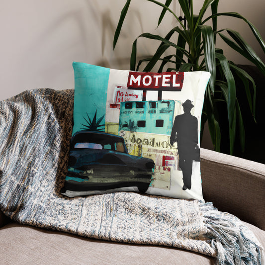 Route 66 Series, Decorative Throw Pillow, High Quality Image, For Home Decor and Interior Design