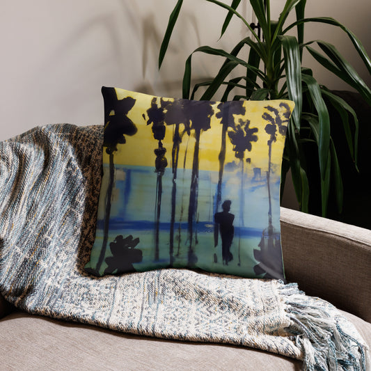 Beach Life, Decorative Throw Pillow, High Quality Image, For Home Decor and Interior Design