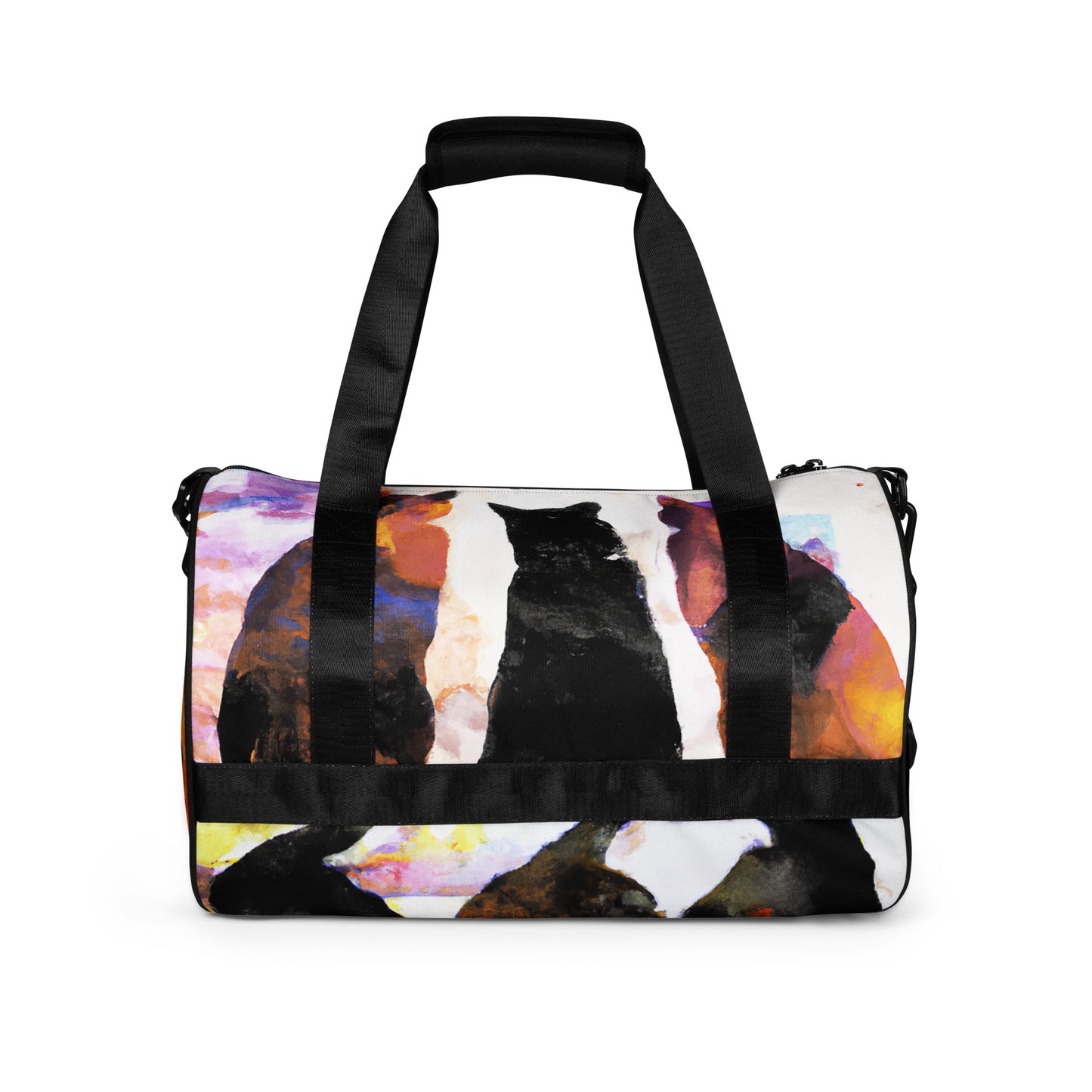 Cats In The Bag All-Over Print Gym Bag