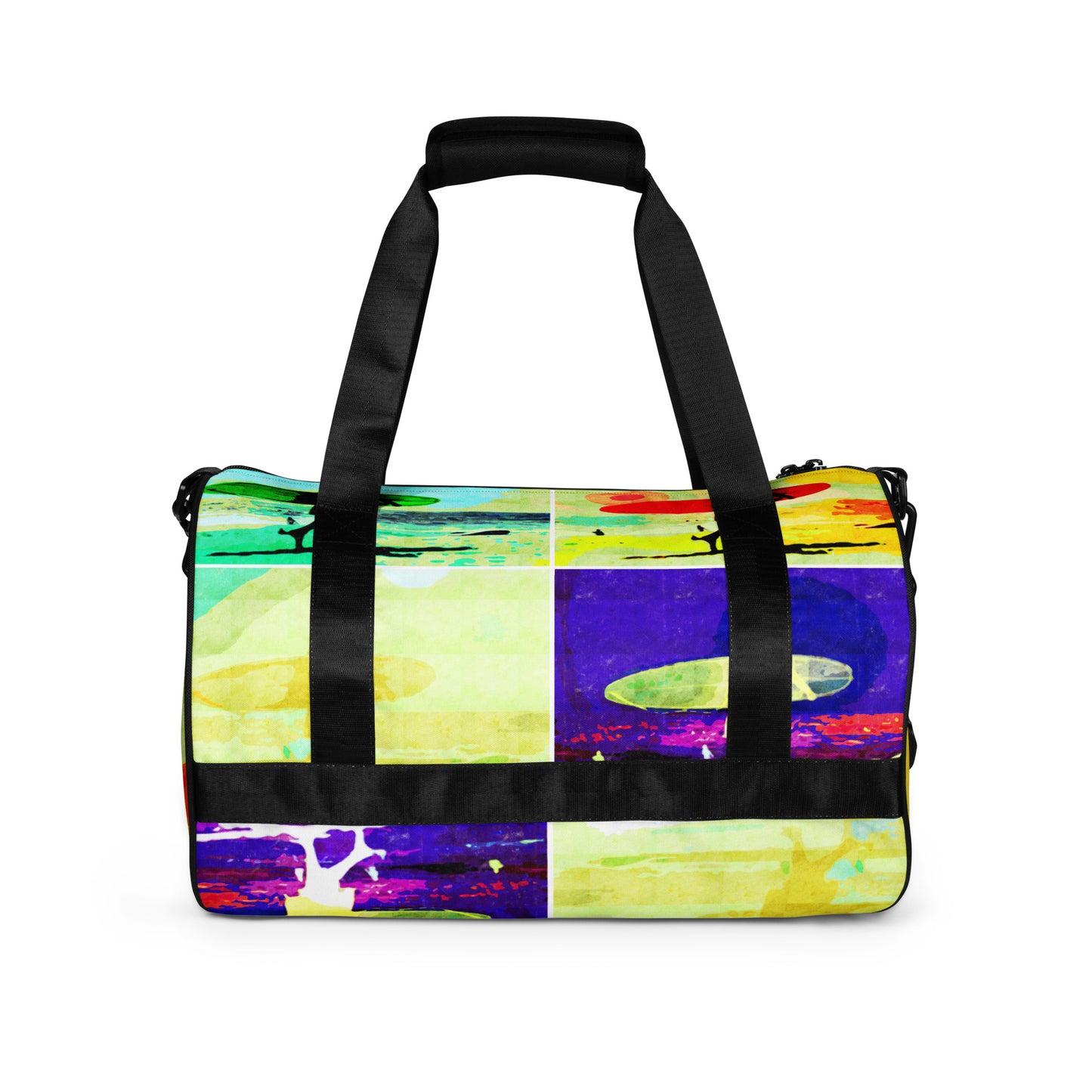 Surfer Quad All-Over Print Gym Bag