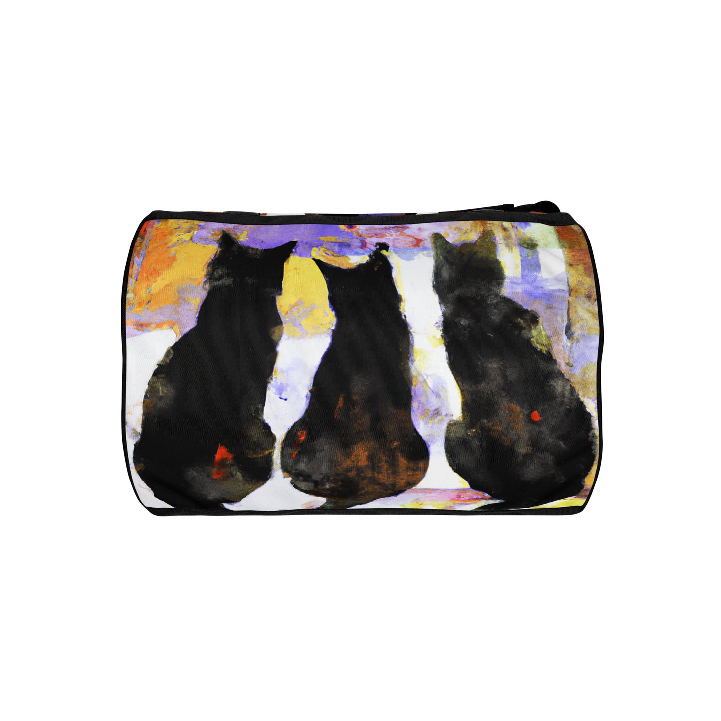 Cats In The Bag All-Over Print Gym Bag