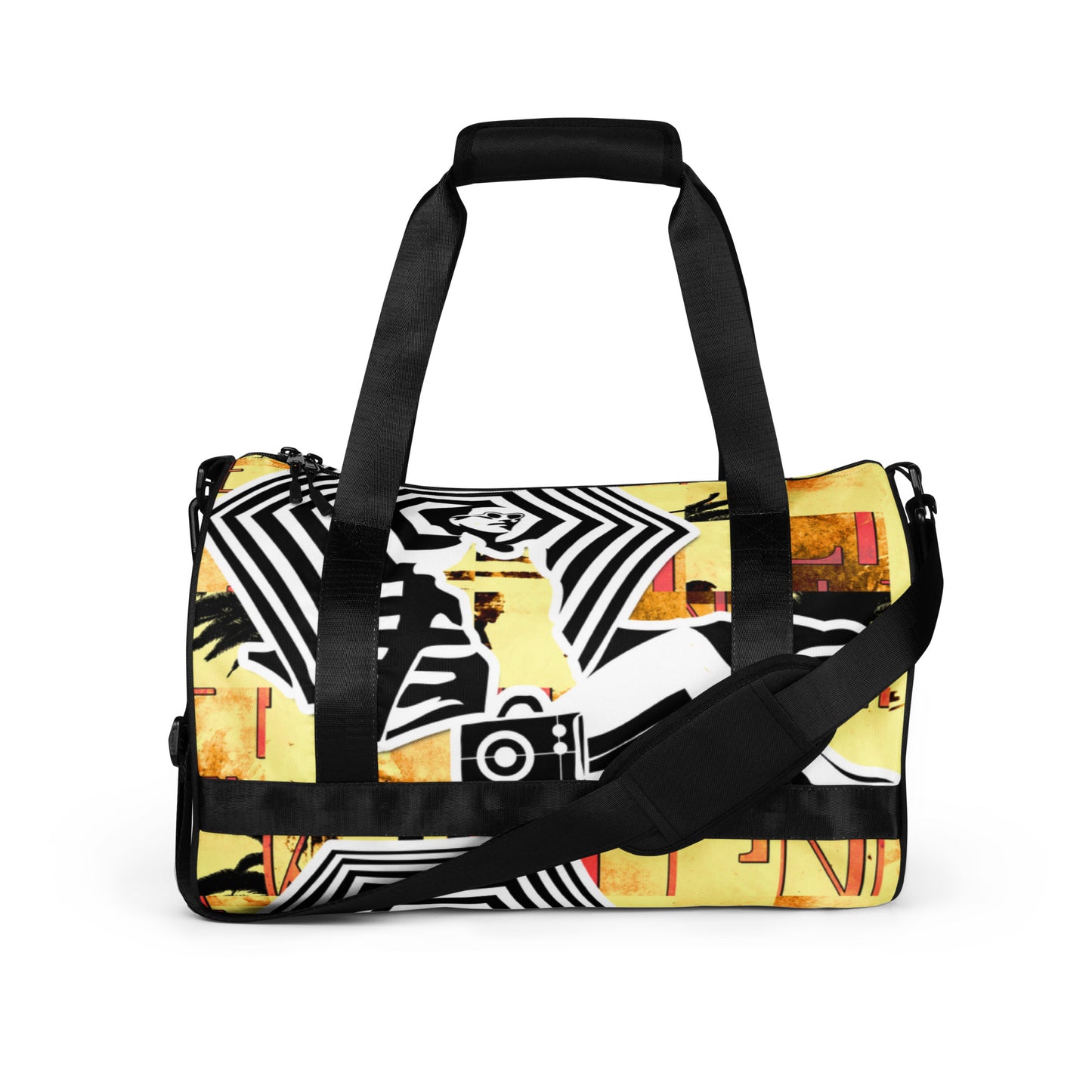 "It's The Sunshine" Original Art All-over Print Gym Bag