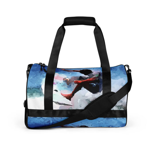 Zuma Beach Surfer All-Over Print Gym Bag