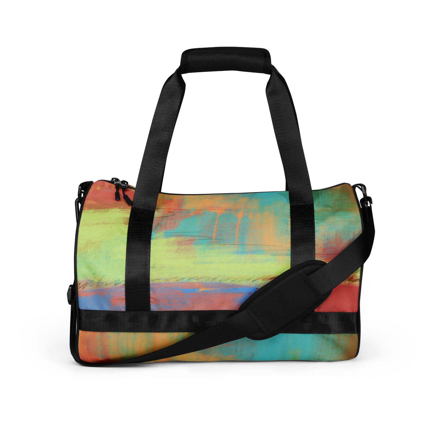 Floral All-Over Print Gym Bag