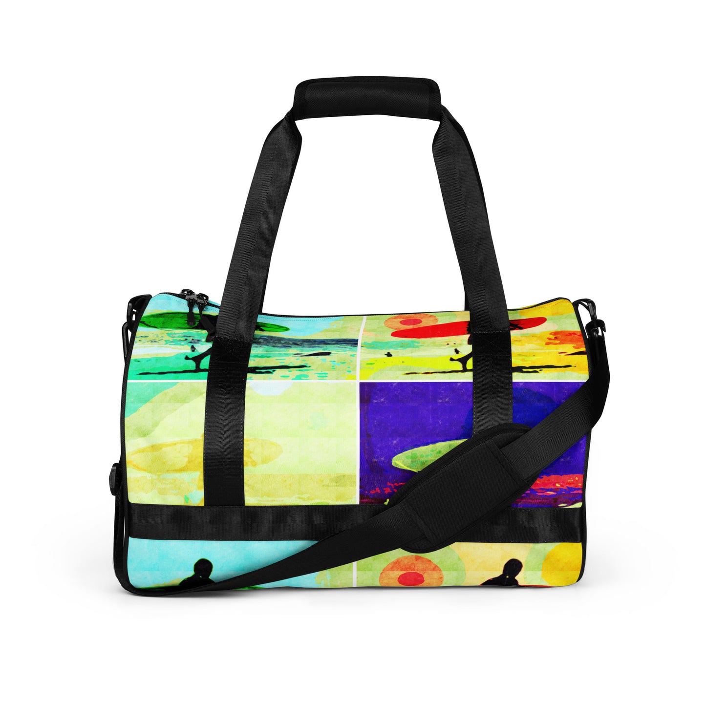 Surfer Quad All-Over Print Gym Bag