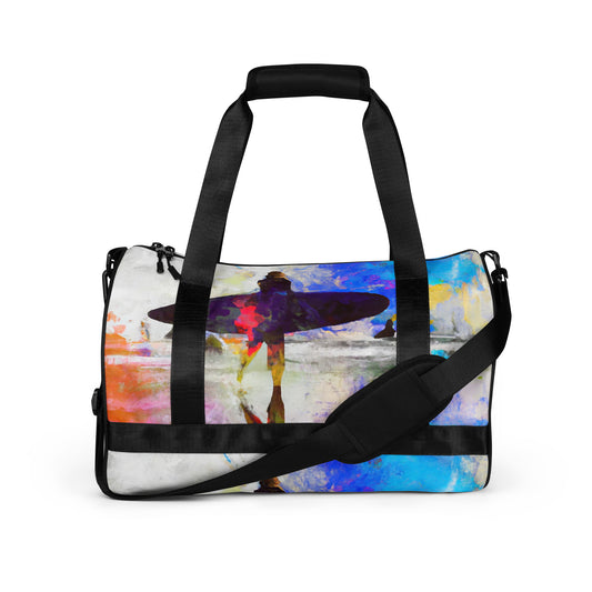 Surfs Up All-Over Print Gym Bag