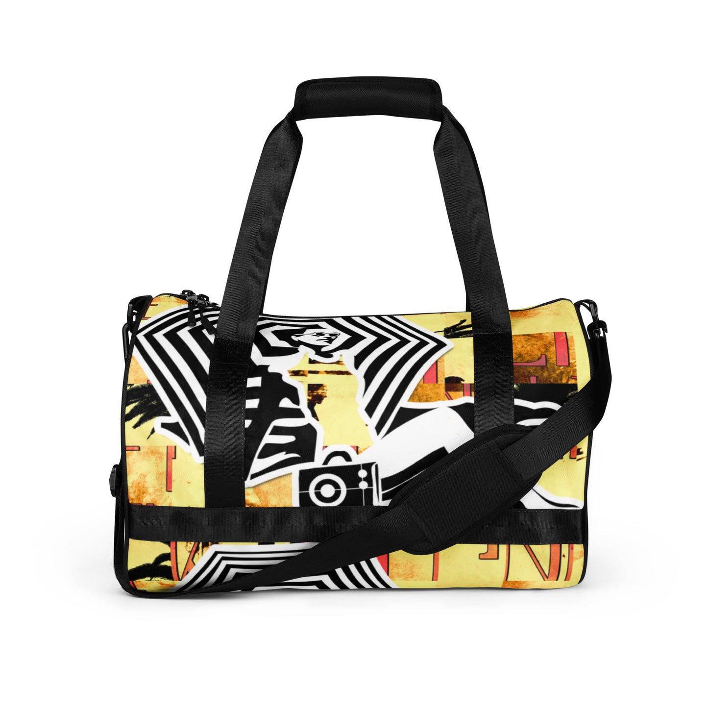 Sunshine All Over All-Over Print Gym Bag