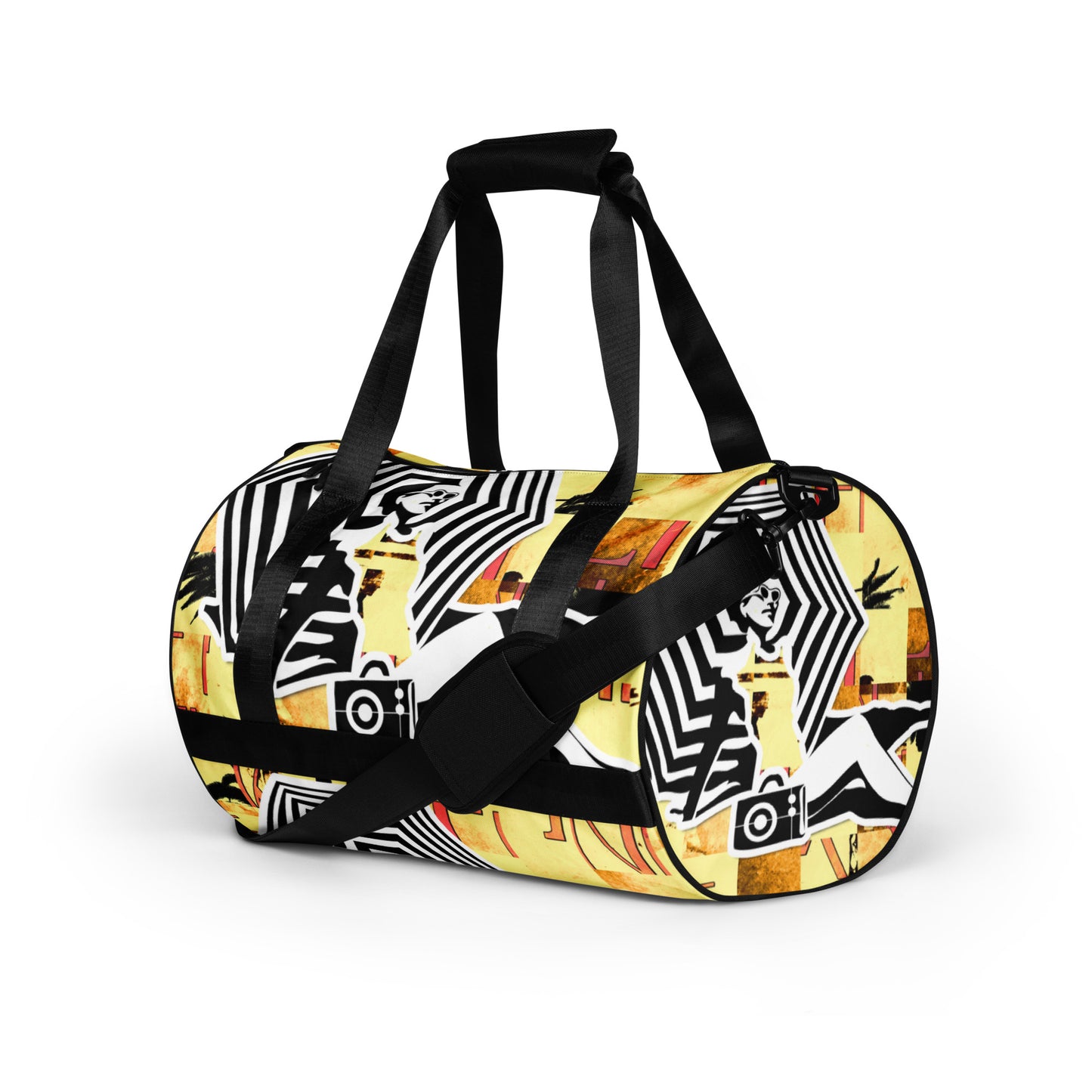"It's The Sunshine" Original Art All-over Print Gym Bag