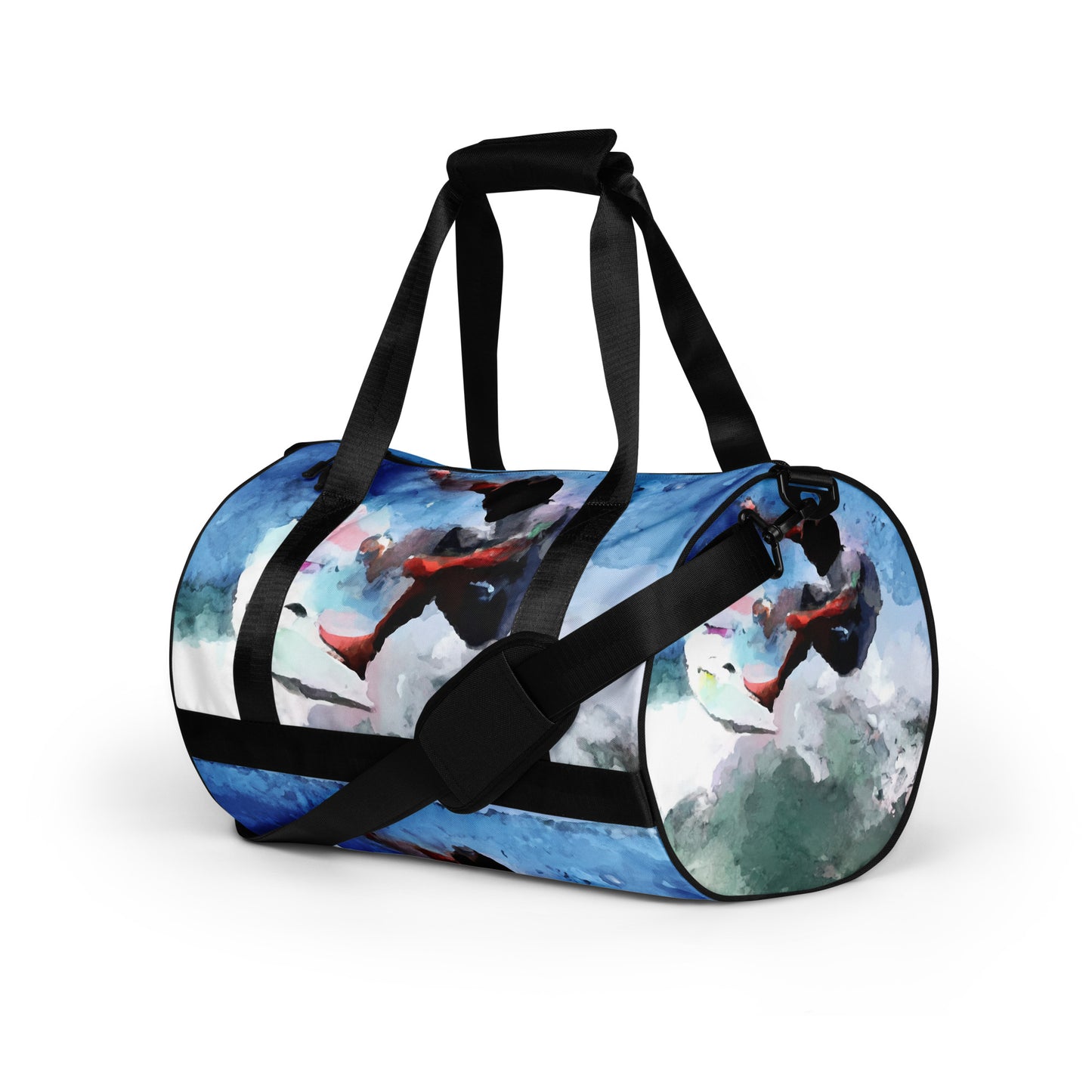 Zuma Beach Surfer All-Over Print Gym Bag