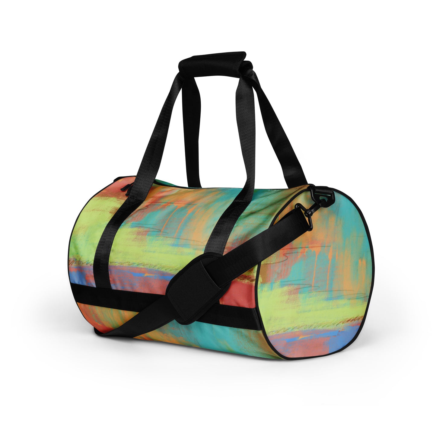 Floral All-Over Print Gym Bag