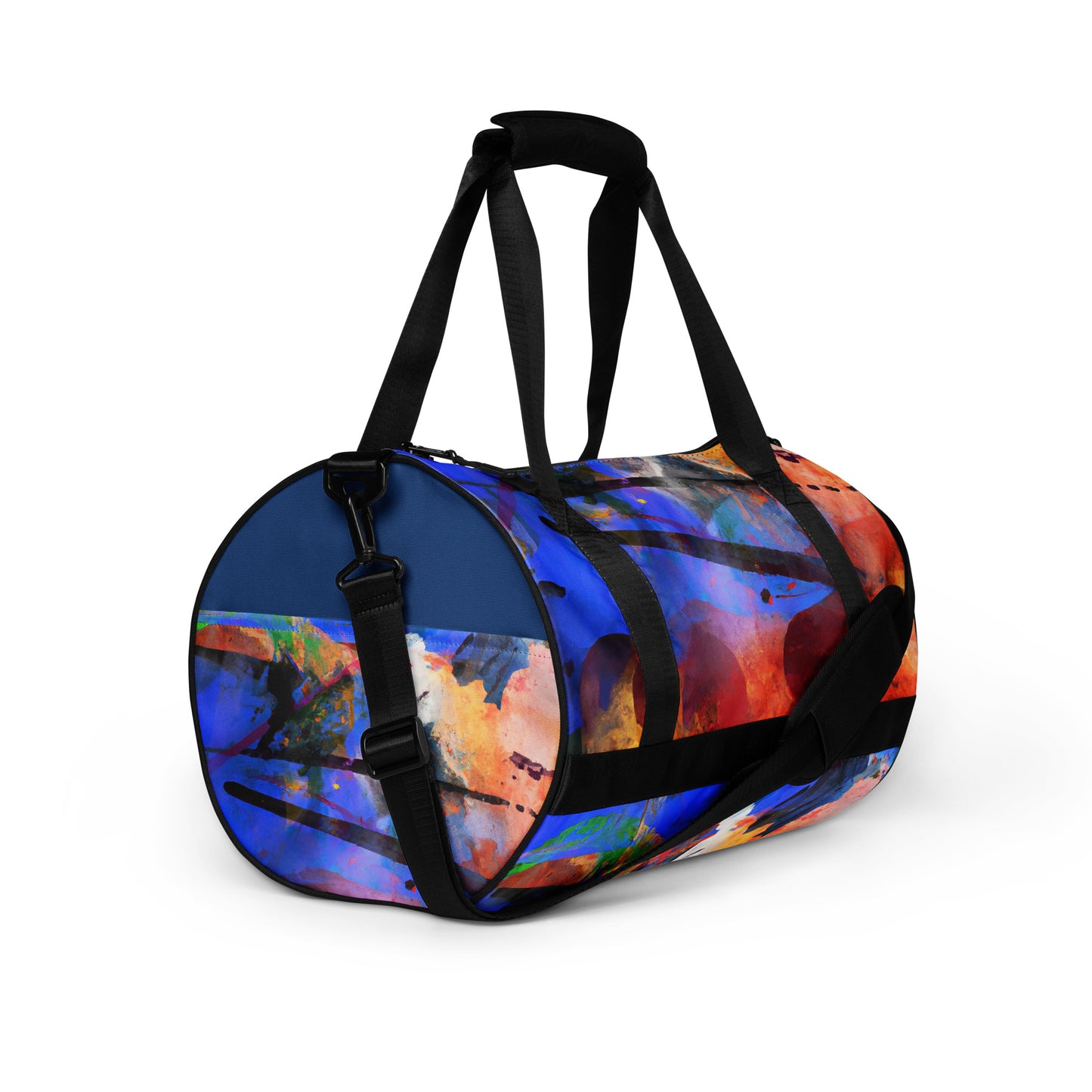 Florals All-Over Print Gym Bag