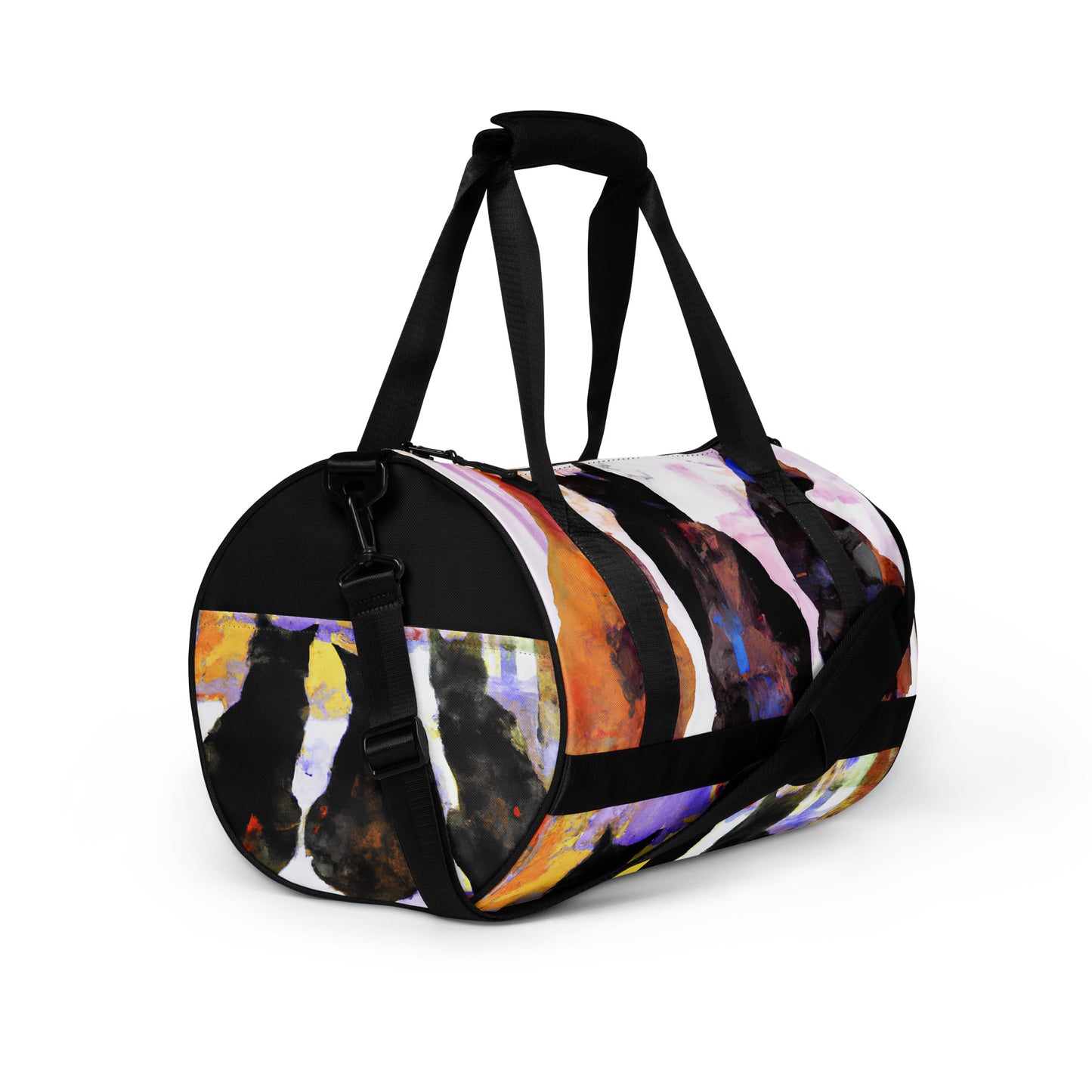 Cats In The Bag All-Over Print Gym Bag