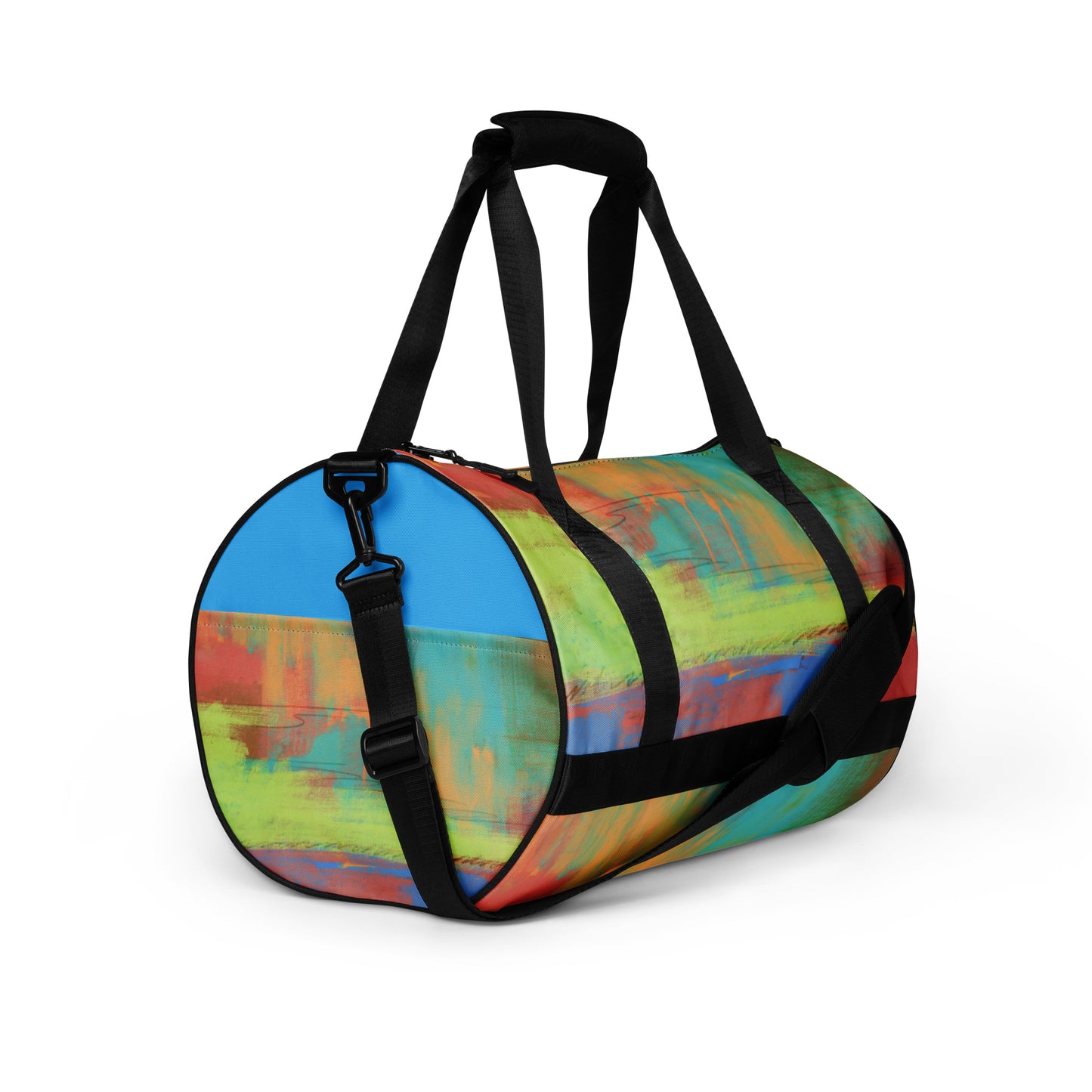 Floral All-Over Print Gym Bag