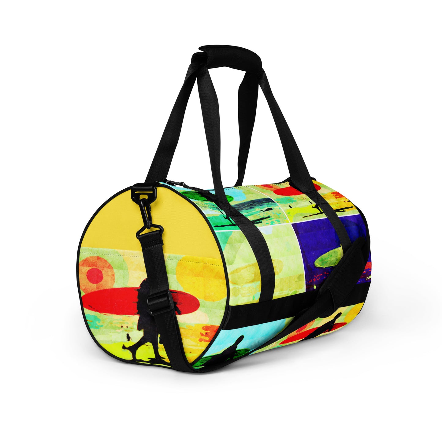 Surfer Quad All-Over Print Gym Bag