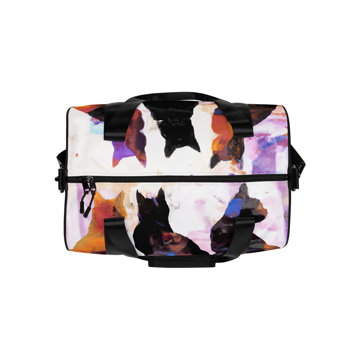 Cats In The Bag All-Over Print Gym Bag