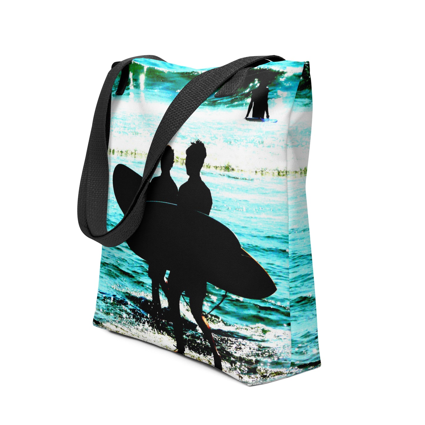 "Blue Surf" Beach Life Tote Bag, Apparel & Accessories