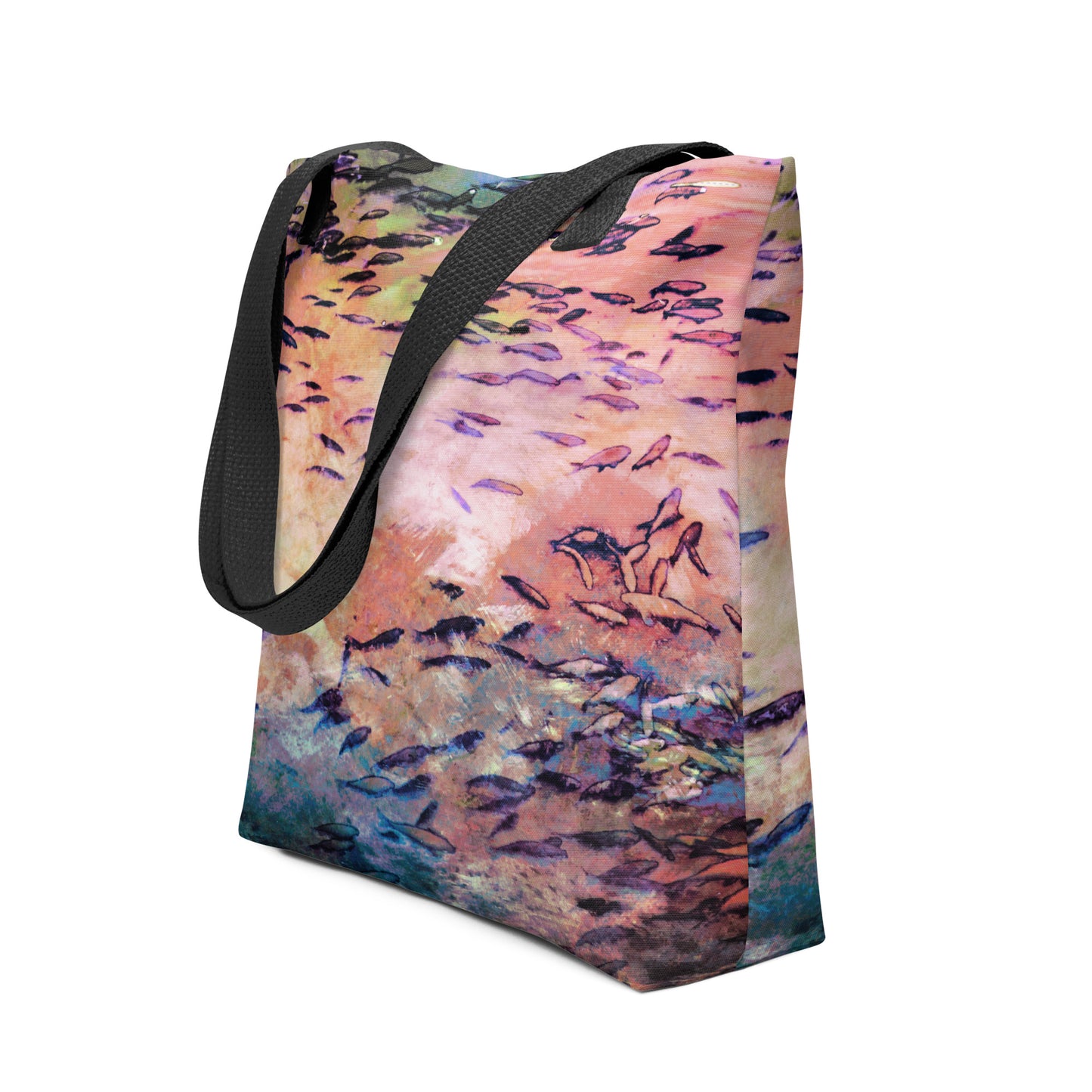 Koi Animal Life Tote Bag, Apparel & Accessories