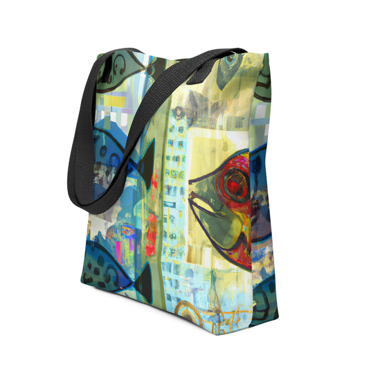 Fish Animal Life Tote Bag, Apparel & Accessories