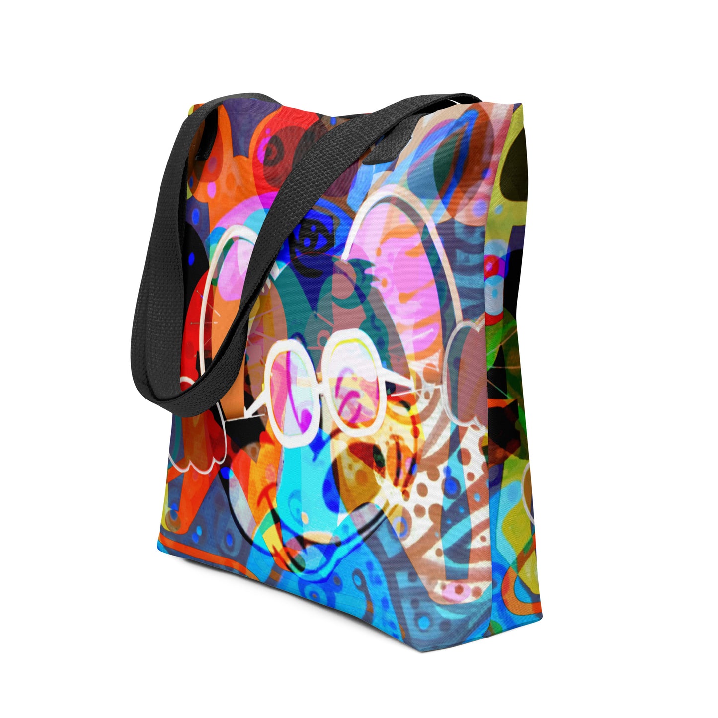 Mouse Abstract Tote Bag, Apparel & Accessories