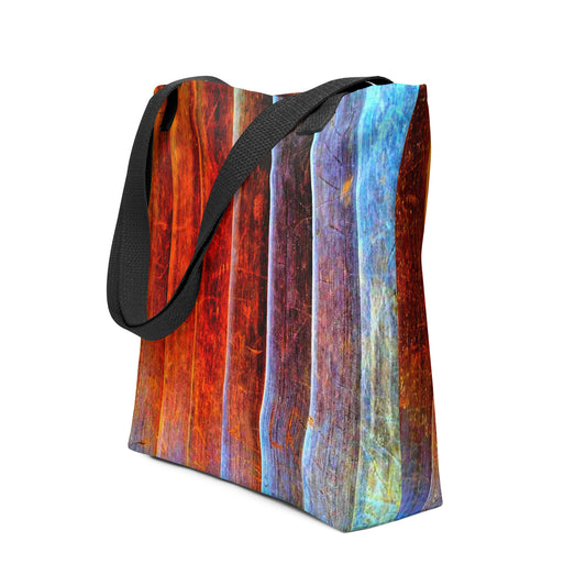 "Amber Waves of Grain" Abstracts Tote Bag, Apparel & Accessories