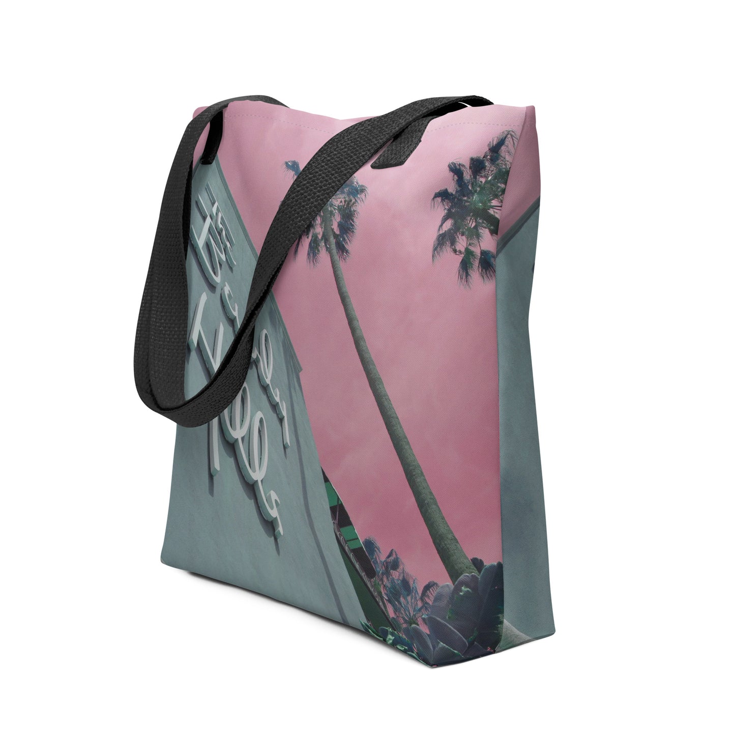 Beverly Hills Hotel, Pink Sky Tote Bag, Apparel & Accessories