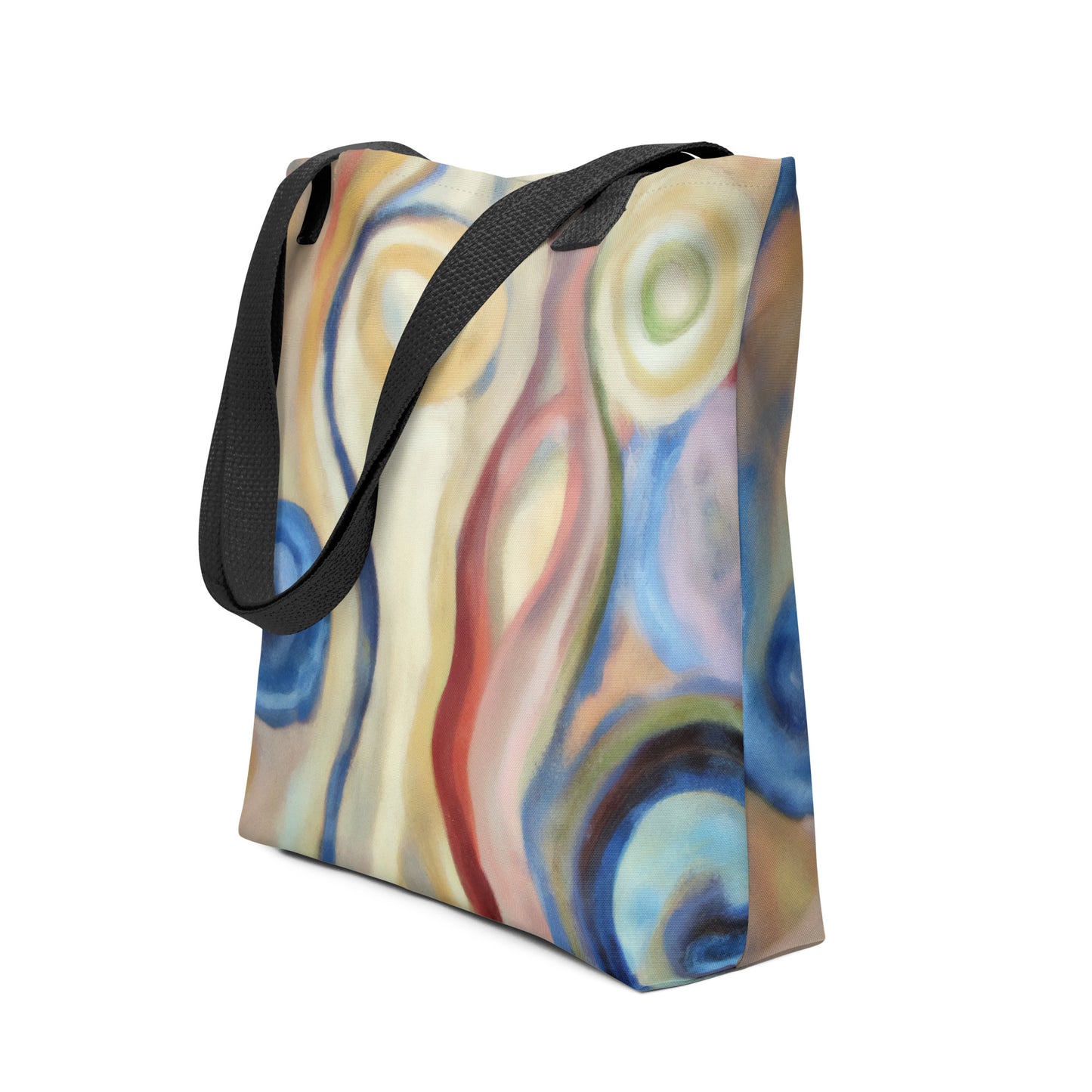 "The Dance" Abstract Tote Bag, Apparel & Accessories