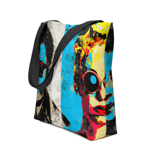Colorful Portraits Tote bag