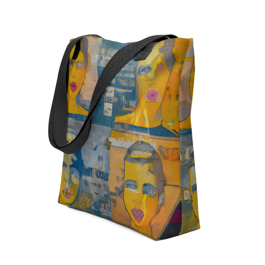 Colorful Portraits Tote Bag, Apparel & Accessories