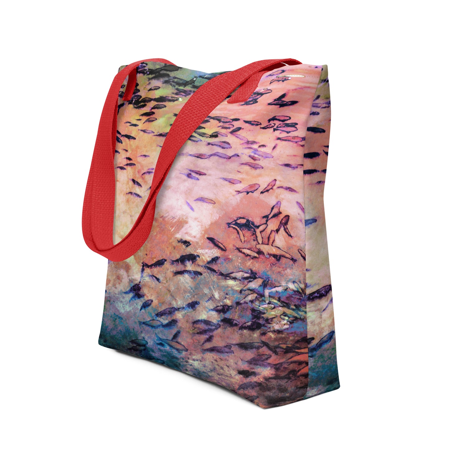 Koi Animal Life Tote Bag, Apparel & Accessories