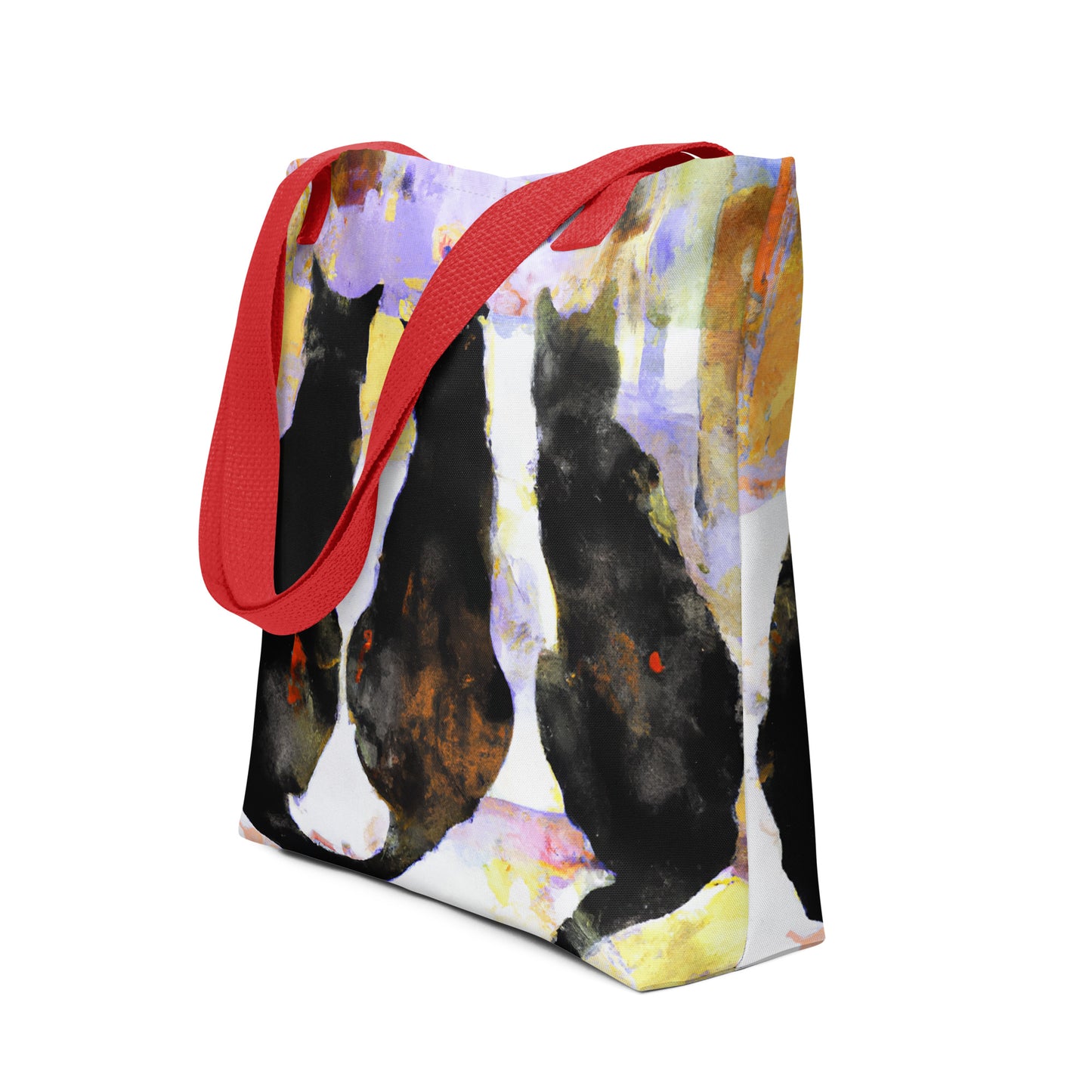 "Cats" Animal Life Tote Bag, Apparel & Accessories